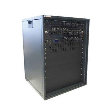 Zenitel ICS-6200-SR-16U 16U海事工业通信系统机柜
