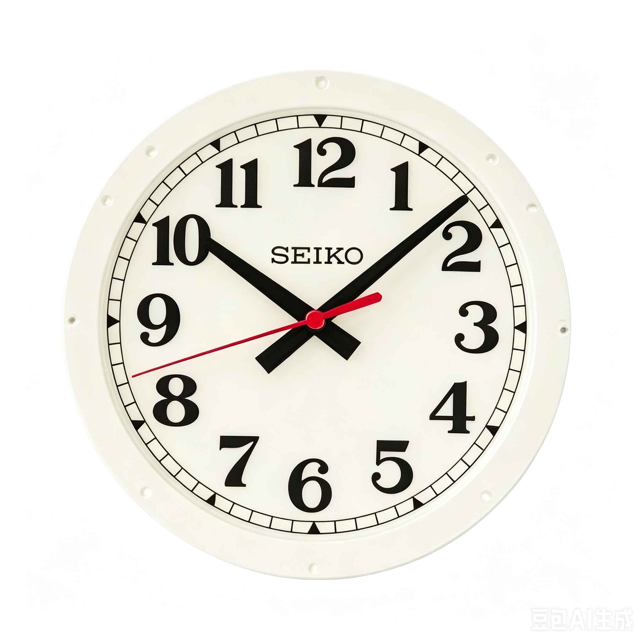 Seiko MC-022船用子钟 30秒步进EL背光船舶同步时钟