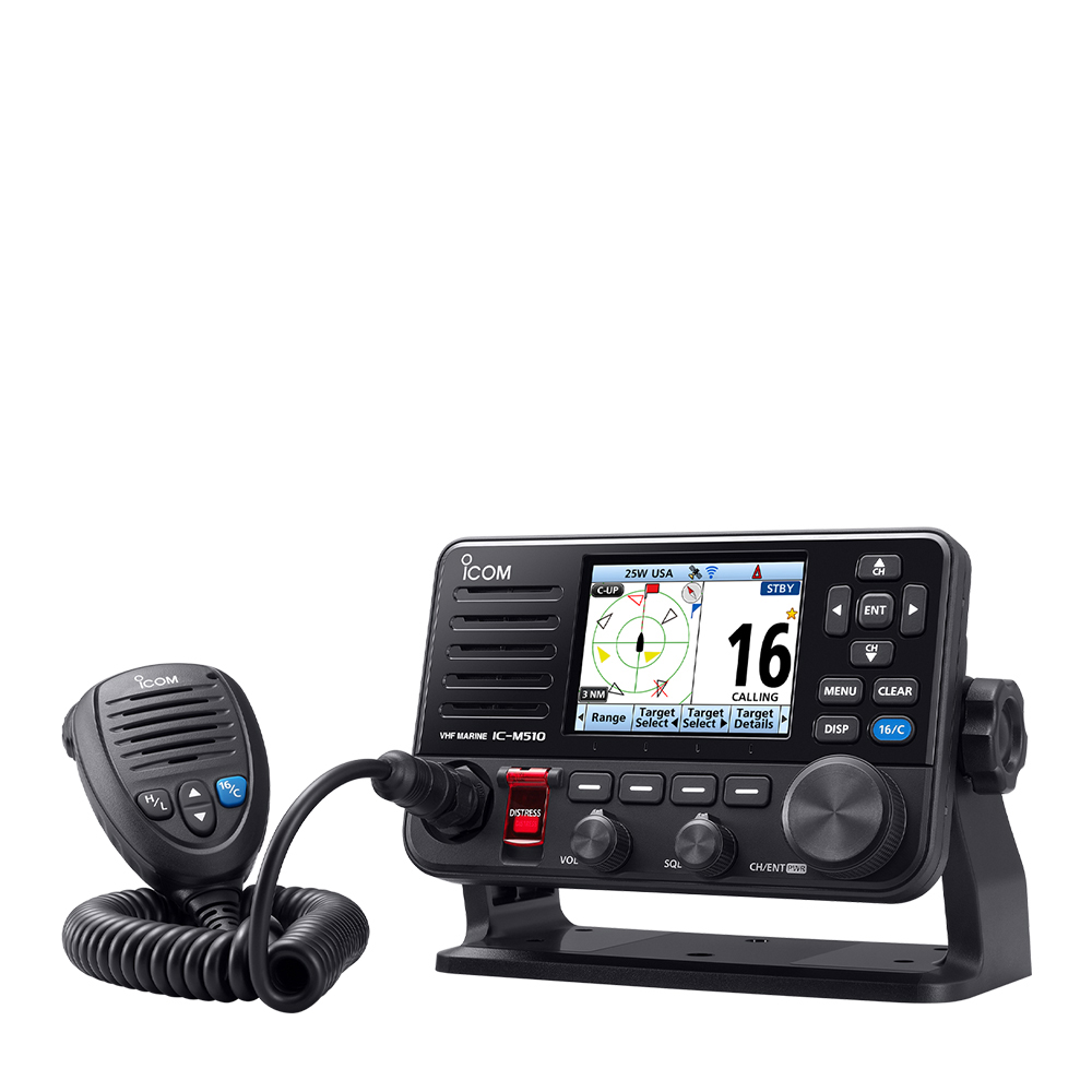 ICOM IC-M510EVO 固定式船用VHF无线电电台 | D级DSC
