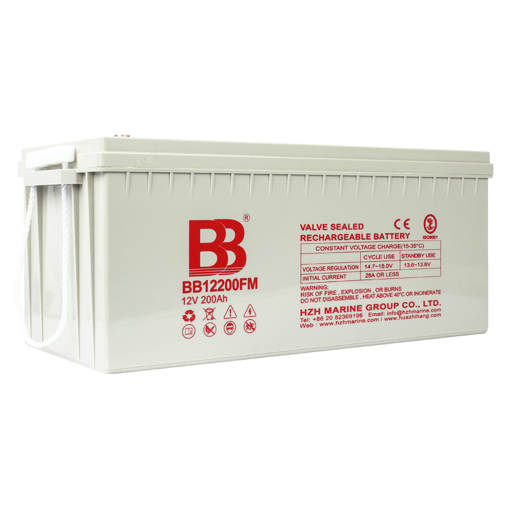 BB12200FM 深循环蓄电池 12V200Ah船用深循环蓄电池